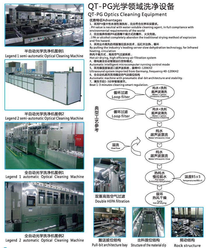 光学部品超声波清洗设备